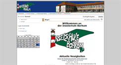 Desktop Screenshot of inselschule-borkum.de